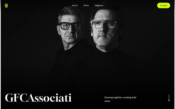 Screenshot of gfcassociati.it