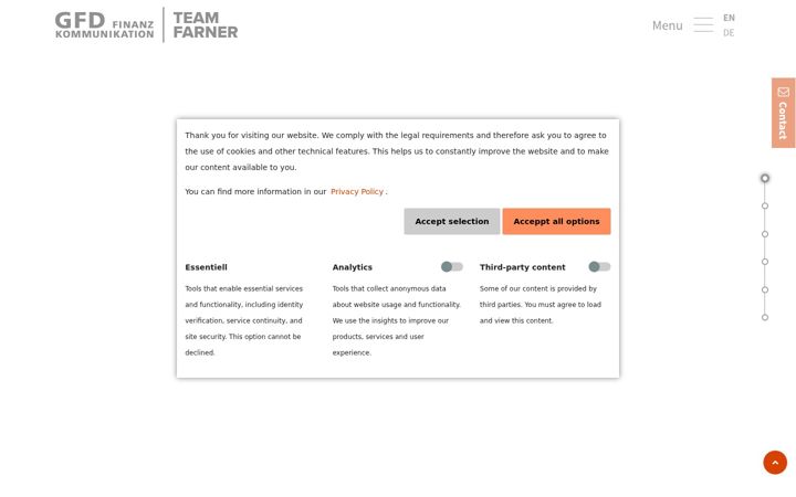Screenshot of gfd-finanzkommunikation.de