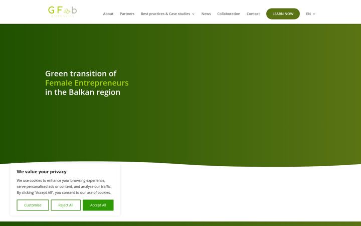 Screenshot of gfeb.org