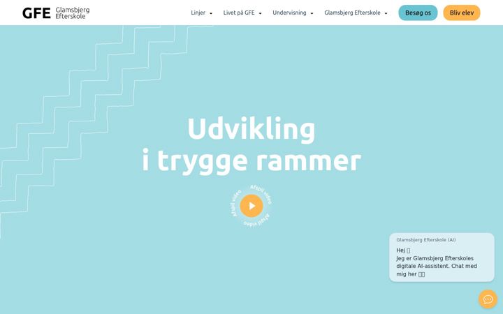 Screenshot of gfeskole.dk