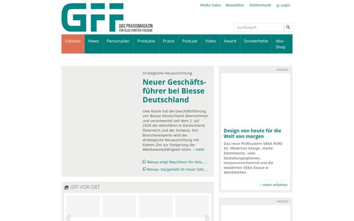 Screenshot of gff-magazin.de