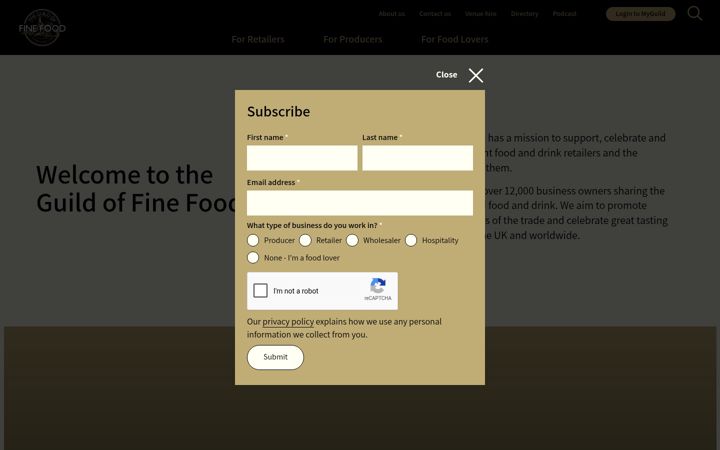 Screenshot ta' gff.co.uk