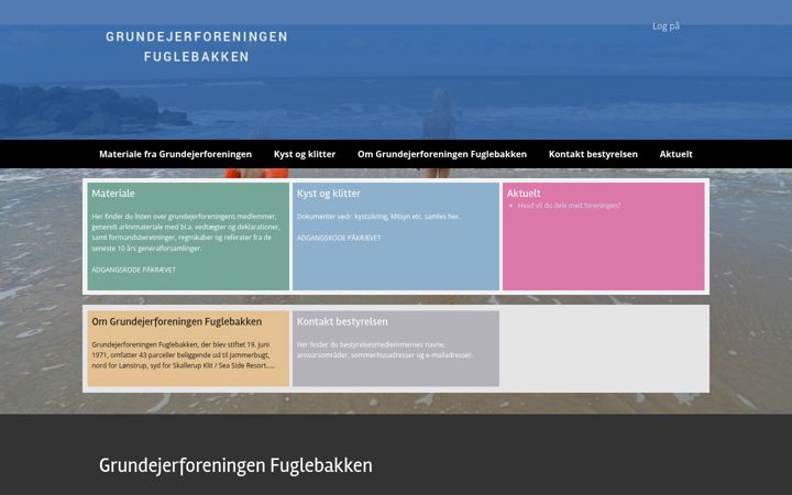 Screenshot of gffb.dk