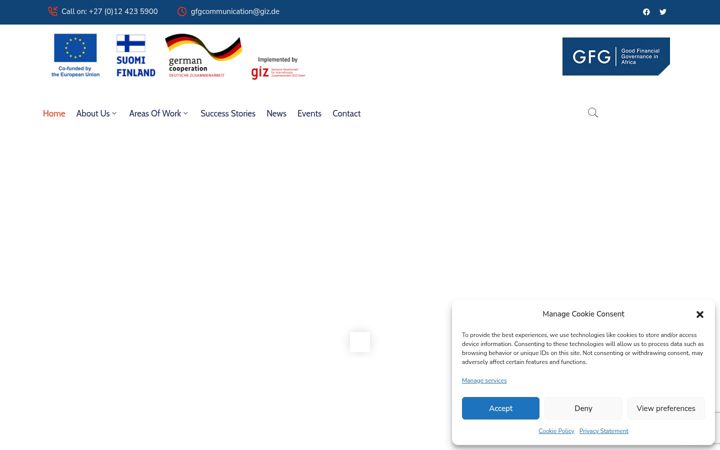 Screenshot of gfg-in-africa.org