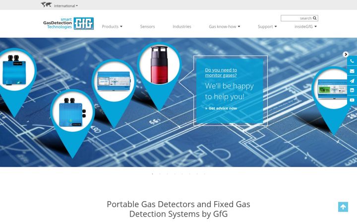 Screenshot ta' gfgsafety.com