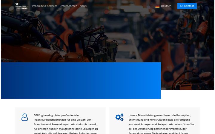 Ekrano kopija gfi-engineering.com
