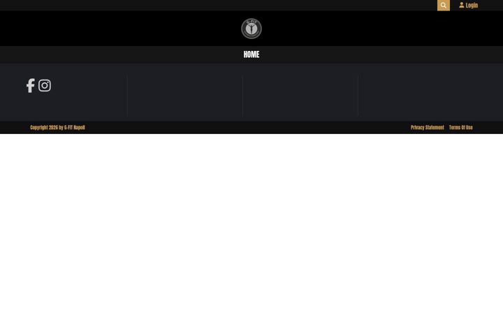 Screenshot of gfitnapoli.com