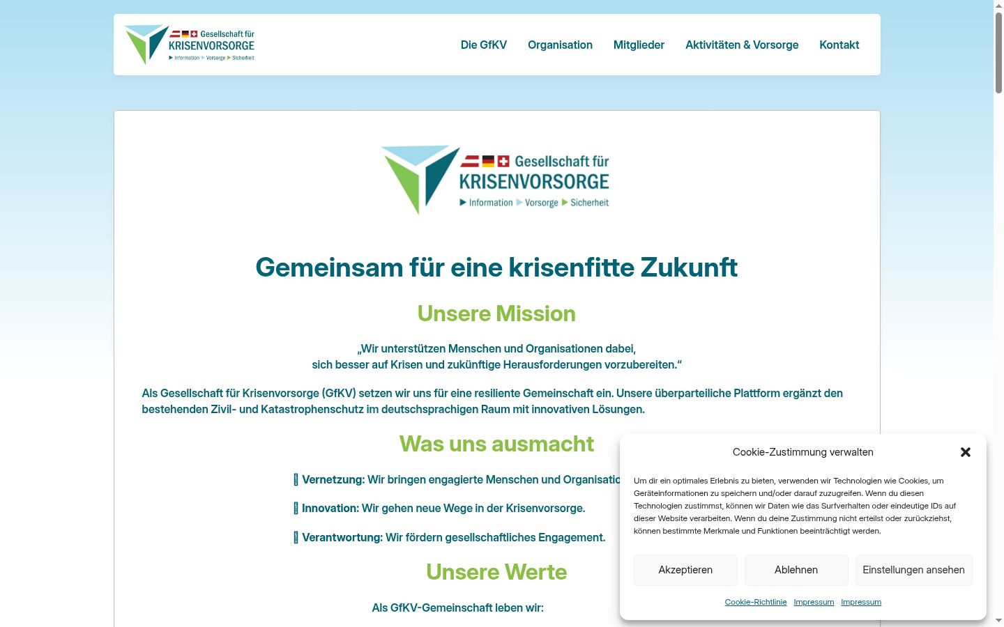 Sutikimo reklamjuostės, rodytos prieš bet kokią sąveiką, ekrano kopija