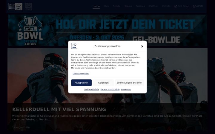 Screenshot of gfl.info