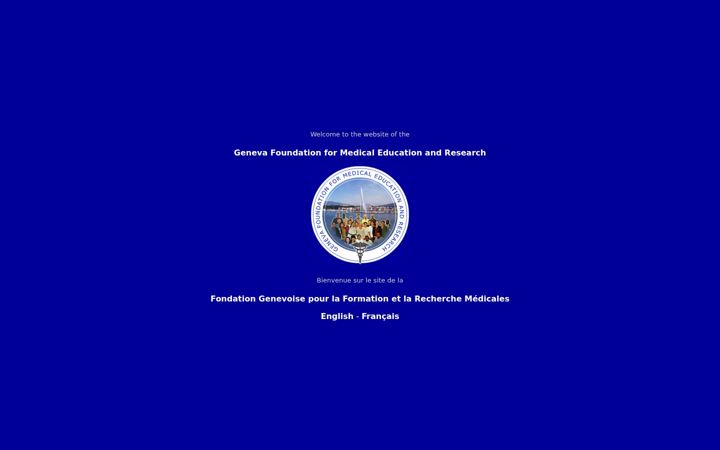 Screenshot of gfmer.ch