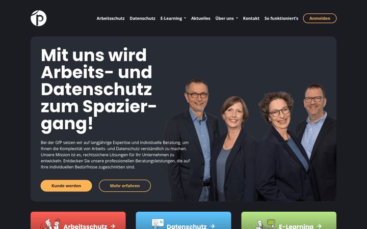 Screenshot of gfp24.de