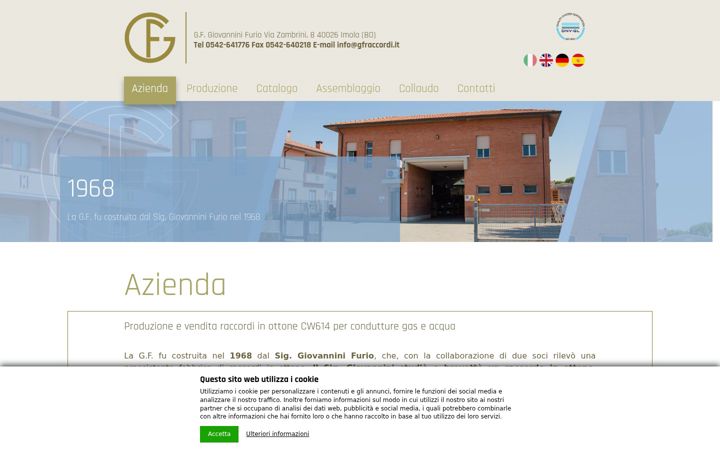 Screenshot of gfraccordi.it