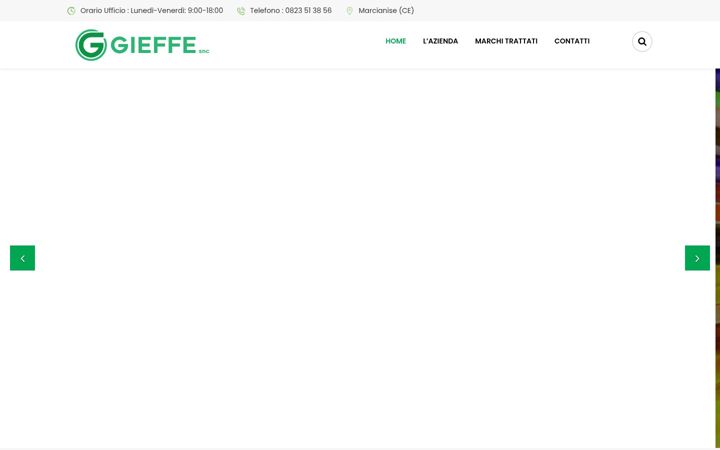 Screenshot of gfrappresentanze.net