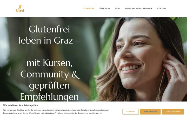 Screenshot of gfrei.at