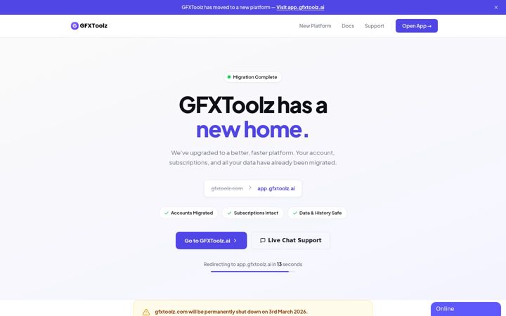 Screenshot of gfxtoolz.com
