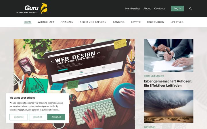 Screenshot of gg-v.com