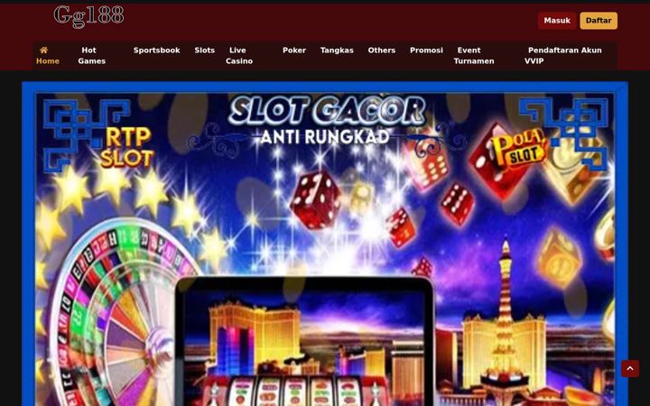 Screenshot von gg188.net
