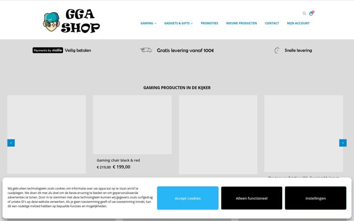Screenshot of gga-shop.be