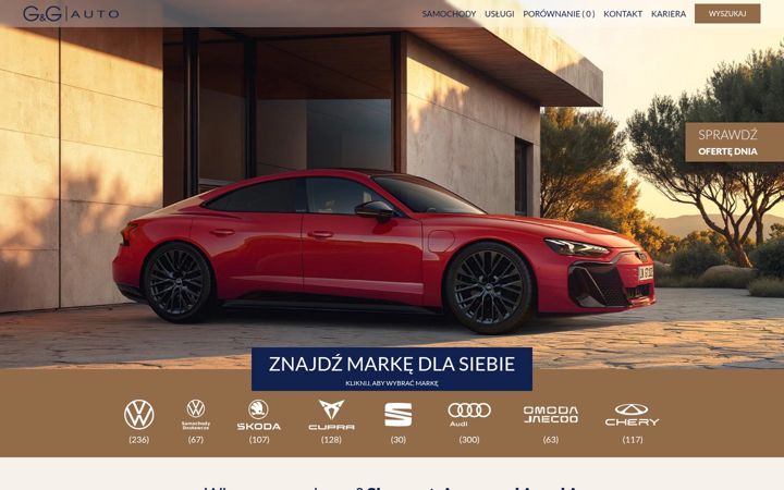 Screenshot of ggauto.pl