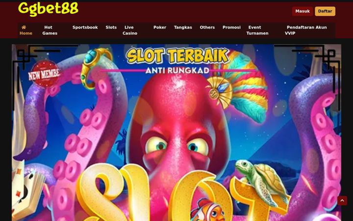 Screenshot of ggbet88slot.org