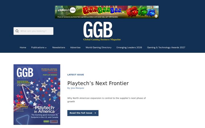 Screenshot of ggbmagazine.com