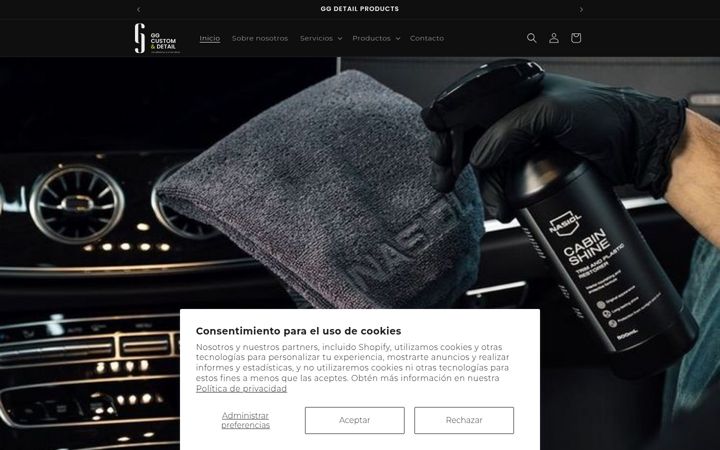 Screenshot of ggdetailproducts.es