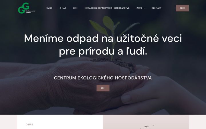 Screenshot of gges.sk