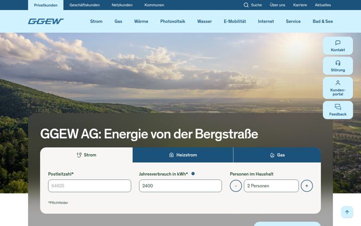 Screenshot of ggew.de