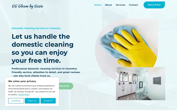Screenshot of gggleambygosia.co.uk