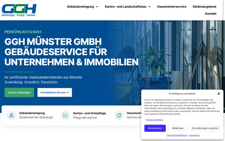 Screenshot of ggh-muenster.de