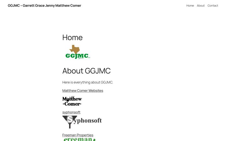 Screenshot of ggjmc.com
