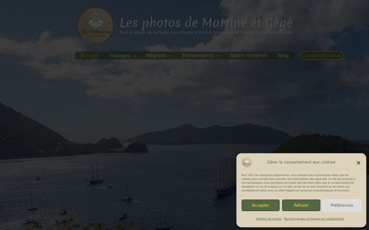 Screenshot of ggmartine-photos.fr