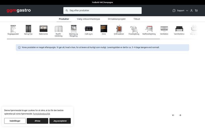 Screenshot von ggmgastro.com