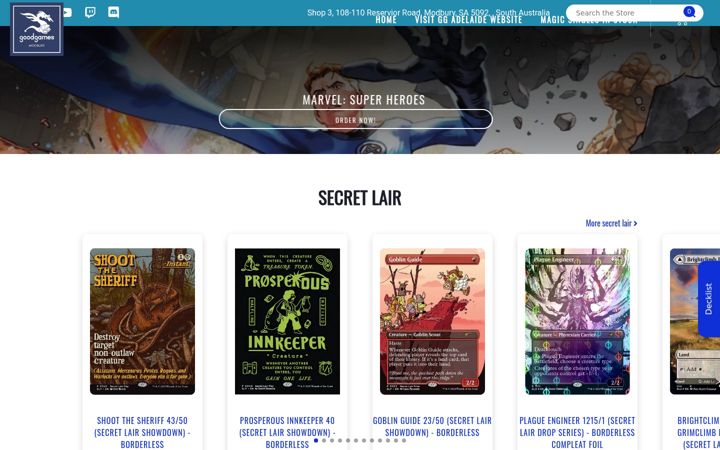 Screenshot of ggmodbury.com.au