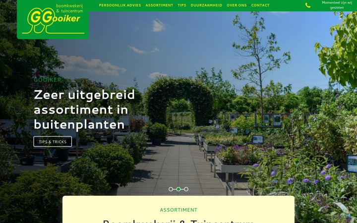 Screenshot of ggooiker.nl