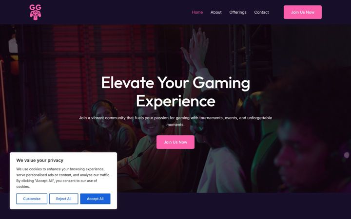 Screenshot of ggpower.site