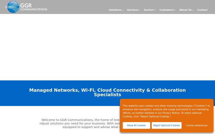 Screenshot of ggr.net