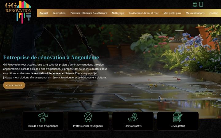 Screenshot of ggrenovation16.fr