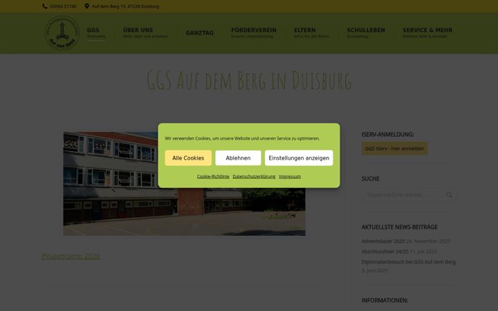 Screenshot of ggsaufdemberg.de