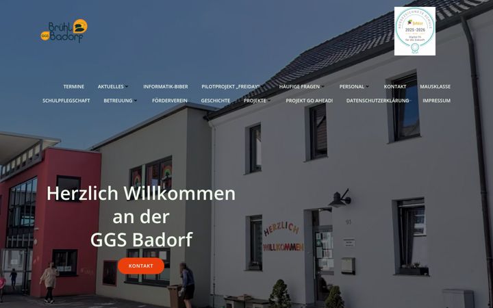 Screenshot of ggsbadorf.de