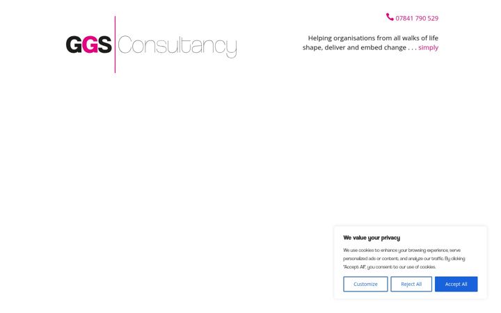 Screenshot of ggsconsultancy.co.uk