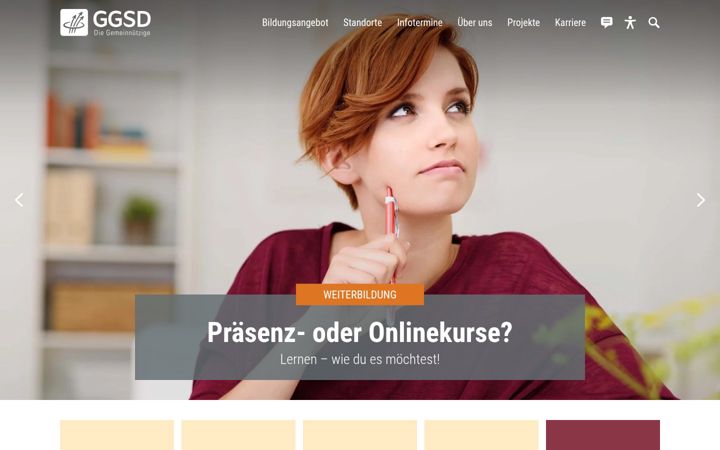 Screenshot of ggsd.de