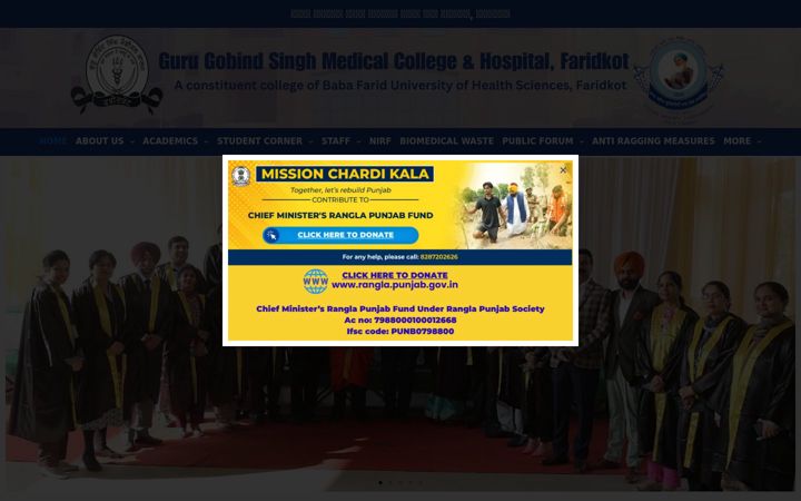 Screenshot of ggsmch.org