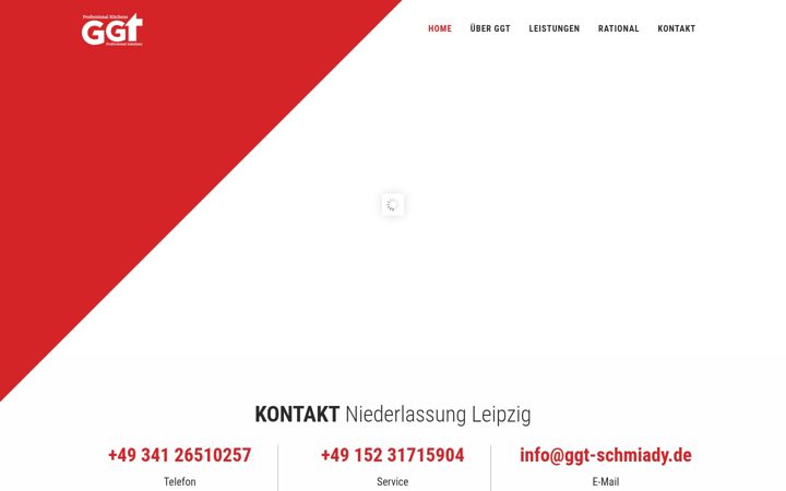Screenshot of ggt-schmiady.de
