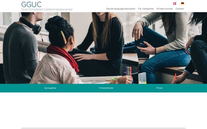 Screenshot di gguc.dk