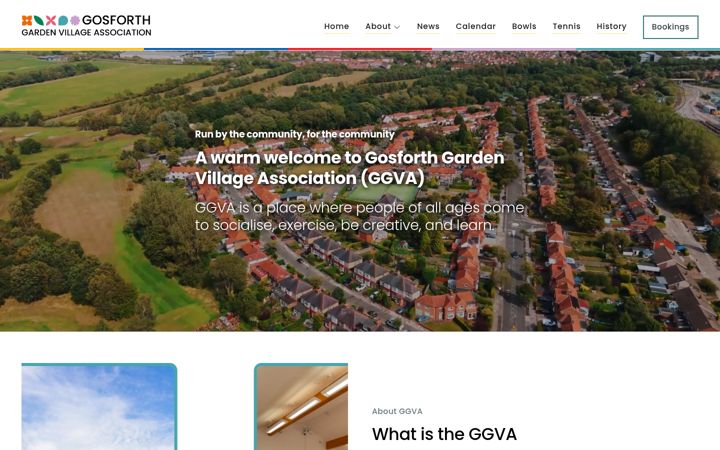 Screenshot of ggva.co.uk