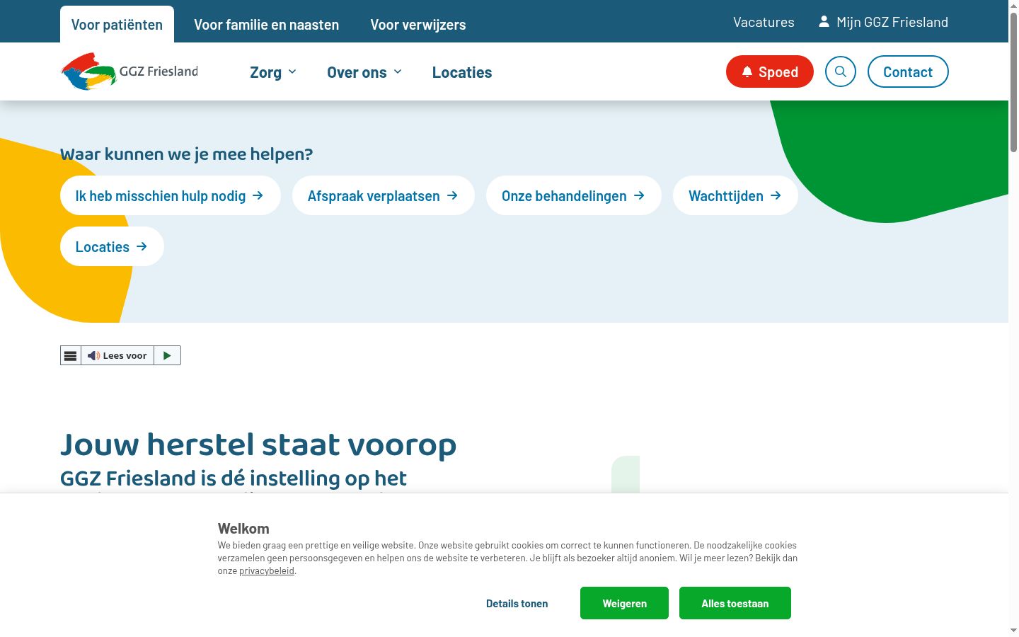 Sutikimo reklamjuostės, rodytos prieš bet kokią sąveiką, ekrano kopija