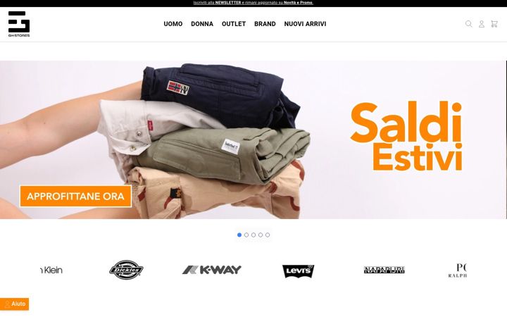 Screenshot of gh-stores.com