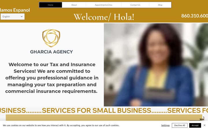 Screenshot of gharcia.com
