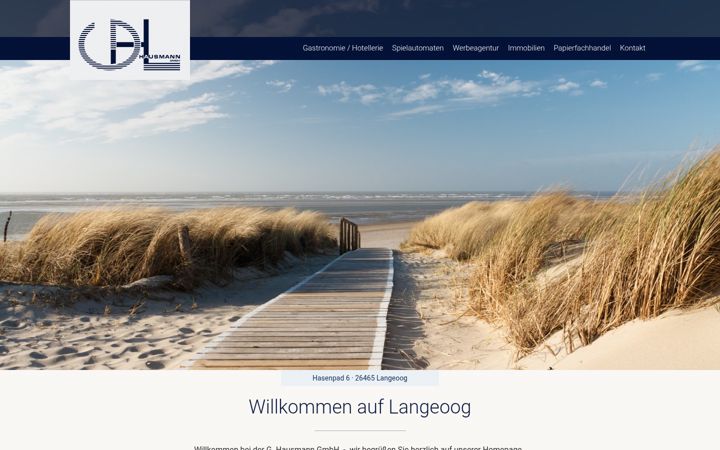 Screenshot of ghausmann-gmbh.de